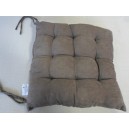 ASSISE DE CHAISE 40X40 TAUPE